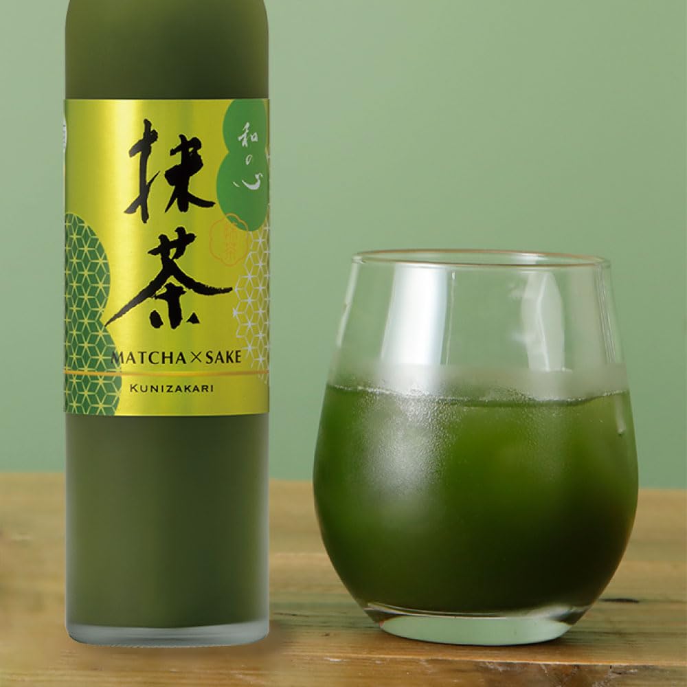 Amazon.co.jp: 中埜酒造 國盛 和の心 抹茶のお酒 [ リキュール 500ml